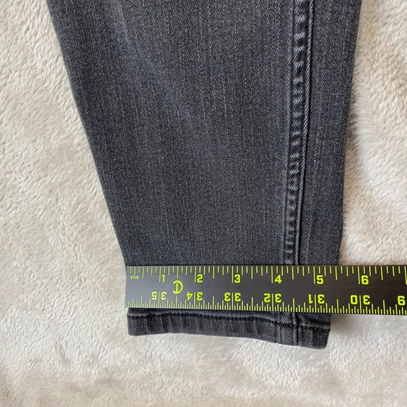 Rafaella Women's Jeans Size 12 Slimming Fit Gray Cotton Blend - Picture 4 of 11